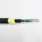 Outdoor Anti Thunder Double Jacketed FRP Self Supporting Aerial Fiber Optic Cable Fiber 48 Core Adss Fiber Cables