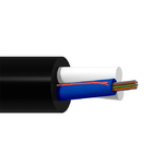 80m  G652D 12 Core Fibre Optic ASU Cable Single Mode