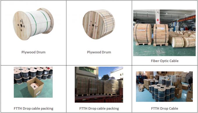 سعر المصنع GCYFY كابلات الألياف الضوئية ذات الوضع الواحد 4 6 12 24 48 96 144 288 الأحجام لـ FTTH 1