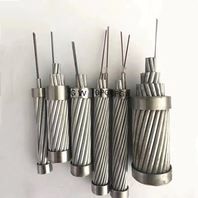 2km 4 Core OPGW Single Mode Outdoor Fiber Optic Cable