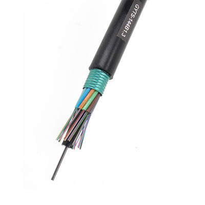 144 core Outdoor Fiber Optic Cable Single Mode G652D Armoured GYTS