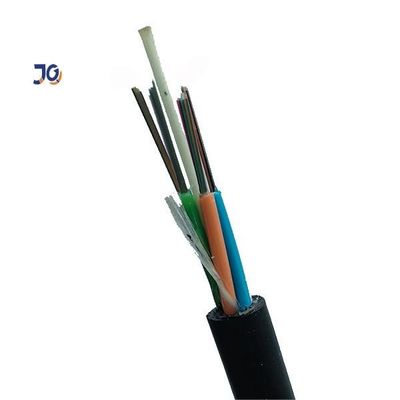 جودة  GYFTY Fiber Optic Cable 12 48 Core G652D Non Metallic Outdoor Duct Direct Burial مصنع