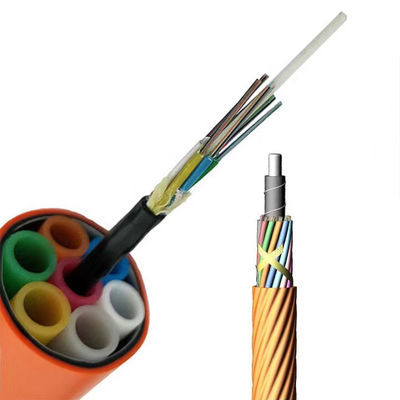 جودة  GCYFY Air Blown Fiber Micro Cable 24 48 96 Core Optical Fiber for Duct Network مصنع