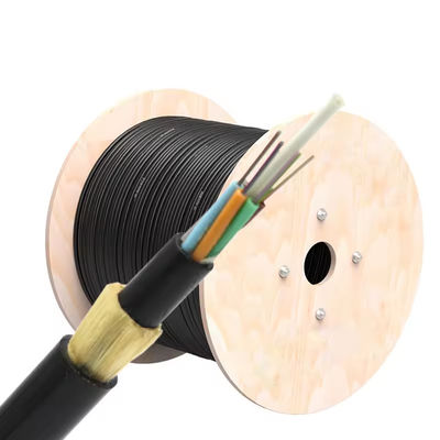 جودة  ADSS Fiber Optic Cable Single Mode G652D Double Jacket Outdoor Aerial Self Supporting Telecom Cable مصنع