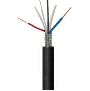 Hybrid OPLC Fiber Optic Cable with Copper Conductors for FTTH