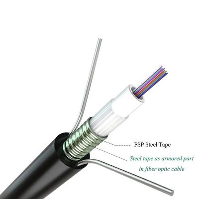 GYXTW 4B1 Single Mode Armored Fiber Optic Cable for Aerial Use