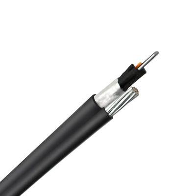 جودة  GYTC8S Figure 8 Fiber Optic Cable 24 Core Self Supporting Aerial Communication Cable مصنع