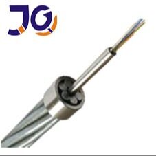 جودة  OPGW Optical Power Ground Wire Fiber Optic Cable 24 48 Core for Power Transmission Systems مصنع