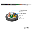 GYFTY Non Metallic Strength Member Outdoor Fiber Optic Cable Non Armored