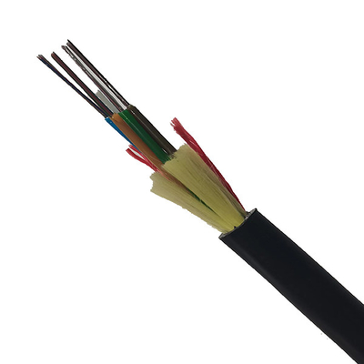 الهواء في الهواء الطلق 12/24/36/48/96 النوى كابل الألياف البصرية ADSS المفرد مع HDPE