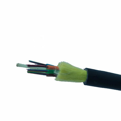 1KM 2KM 3KM في الهواء الطلق ADSS أنبوب فضفاض FRP 12 24 48 72 96144 Core Single Mode Fiber Cable