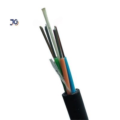 كابلات الألياف البصرية ذاتية الدعم 12 48 القناة الأساسية الدفن المباشر تحت الأرض
