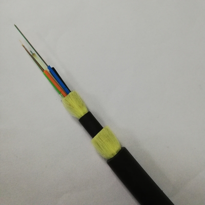 كابل ألياف ضوئية هوائي بطول 50 متر ADSS 6 8 Core 12 24 48 Core في الهواء الطلق كابل الألياف البصرية