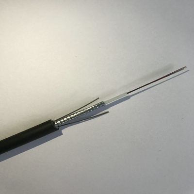 GYXTW Armored 2 4 6 8 10 12 24 Core Aerial Fiber Optic Cable 1km