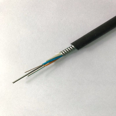كابلات الألياف الضوئية المدرعة الخارجية 96 الأساسية GYTA Duct Optical Fiber Cable