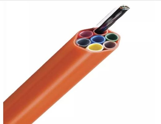 كابلات الألياف الضوئية كابلات الألياف المجهرية المنفخة جواً GCYFY 12 24 48 96 144 نواة الألياف الضوئية