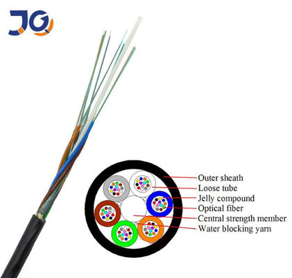 HDPE Micro Duct Air Blown Fiber Optic Cable GCYFTY 24 48 72144 Core