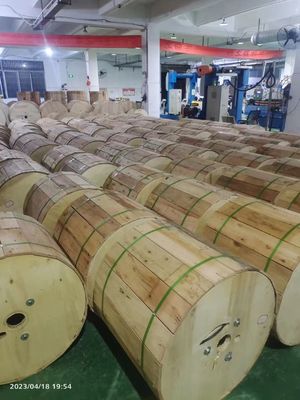 ADSS 12 24 48 Core Span 100m 200m كابلات الألياف البصرية الخارجية من خيوط Armid