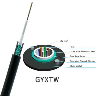 الصين مصنع كابلات الألياف البصرية كابلات الألياف البصرية FTTH SM G652D 12 كابلات الألياف البصرية