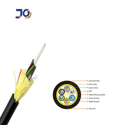 جهاز قياس كابلات الألياف الجوية في جيكيان ADSS 8 12 24 48 كابل ألياف ضوئية ذات وضع واحد