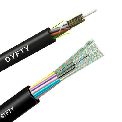 كابل ألياف ضوئية خارجي FRP مضاد للقوارض كابل بصري أحادي الوضع 24F G652D