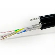 وضع الهواء الخارجي الشكل 8 الهيكل 24 النواة كابلات الألياف الضوئية GYTC8A