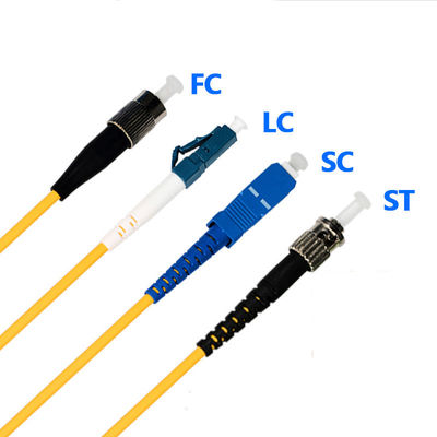 FTTH SC/FC/LC/ST/MTRJ/MU/DIN UPC APC Simplex Duplex SM MM 3M 5M 10M 20M 30M سلك التصحيح بالألياف