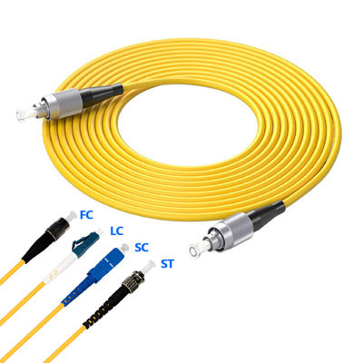 FTTH SC/FC/LC/ST/MTRJ/MU/DIN UPC APC Simplex Duplex SM MM 3M 5M 10M 20M 30M سلك التصحيح بالألياف