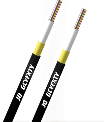 4 6 8 12 24 قلب واحد الوضع القناة الميكرو الوحيدة أنبوب كابل الألياف الضوئية المنفخة جوا GCYFXTY