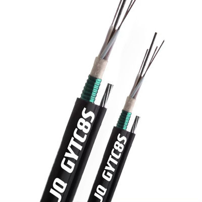 2- 144 النواة النمط الواحد الخارجي كابلات الألياف الضوئية الشكل 8 GYTC8S