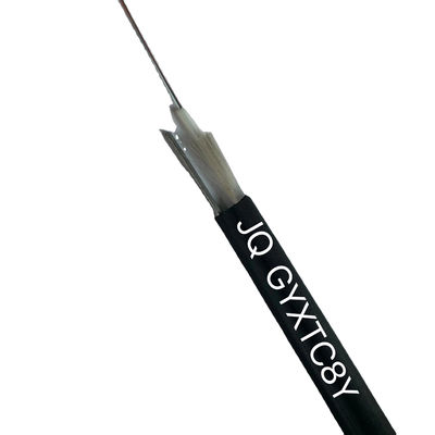 2 4 6 8 10 12 24 القلب الهوائي الدعم الذاتي الشكل 8 كابل الألياف الضوئية GYXTC8Y