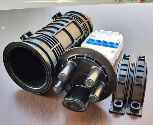 خارجية 12 24 48 نوع القبة الأساسية إغلاق كابلات الألياف المشتركة مربع إغلاق الألياف الضوئية