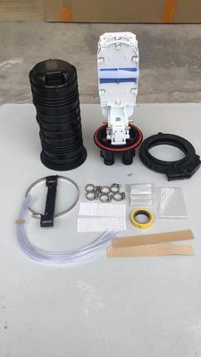 خارجية 12 24 48 نوع القبة الأساسية إغلاق كابلات الألياف المشتركة مربع إغلاق الألياف الضوئية