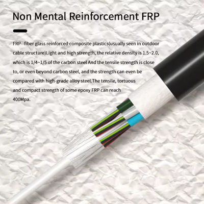 السعر بالجملة GYFTY 12 Core Single Mode كابلات الألياف الضوئية الجوية في الهواء الطلق السعر لكل متر