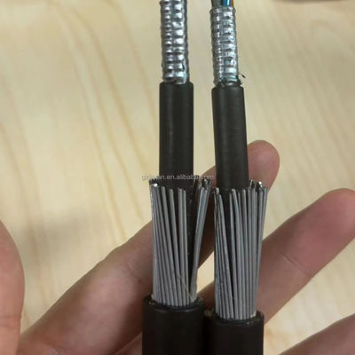 كابل تحت الماء الألياف الضوئية 4-144 النواة تحت الماء وضع واحد مباشرة مدفونة GYTA33 كابل مقاوم للضغط متعدد الأوضاع