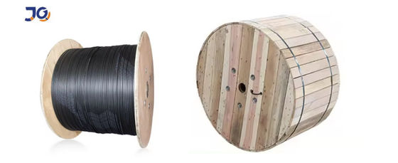 كابل الاتصال الخارجي 72 Core Aerial الكامل للكهرباء المضادة للكهرباء ADSS G652D كابل الألياف الضوئية