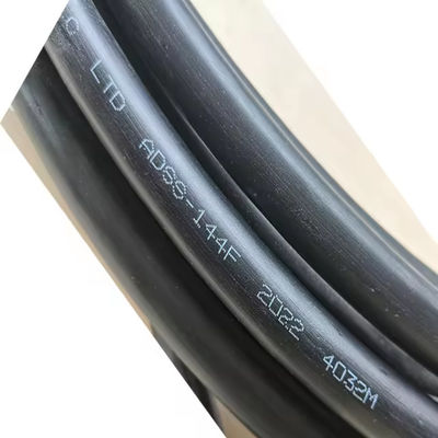 كابل الألياف الضوئية للطاقة ADSS 144 كابل الألياف الخارجي G657A G652D