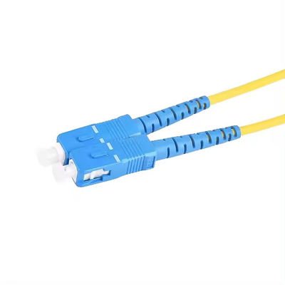 2.0mm 3.0mm SC UPC إلى SC UPC Duplex Jumper 1m 2m 3m 5m SM MM G652d SC Fiber Optic Patch Cord Patchcord