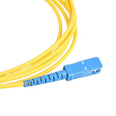2.0mm 3.0mm SC UPC إلى SC UPC Duplex Jumper 1m 2m 3m 5m SM MM G652d SC Fiber Optic Patch Cord Patchcord