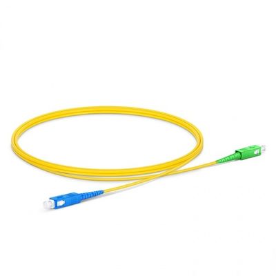 سلك التصحيح بالألياف الضوئية 3.0mm LSZH SC/APC a SC/UPC 1m 2m 3m سلك التصحيح