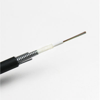 SM كابل ألياف ضوئية في الهواء الطلق GYXTW53 GYXTW كابل ألياف ضوئية متعددة الوسائط OM3 12