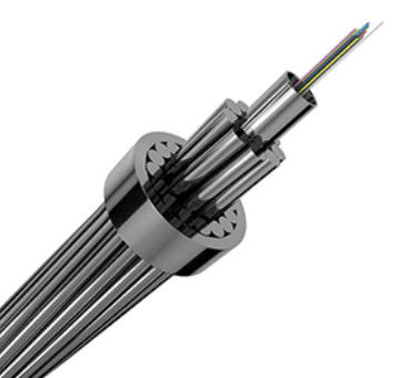 24 قلب 48 قلب نظام الطاقة السلك الأرضي للطاقة البصرية كابل OPGW