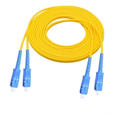SC/APC SC/UPC 1m 2m 3m سلك الألياف الضوئية OS2 Single Multi Mode