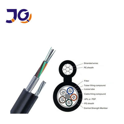 GYTC8S الشكل 8 كابلات الألياف البصرية 24 48 72 96 كابلات الألياف البصرية الأساسية الكابلات البصرية المدرعة