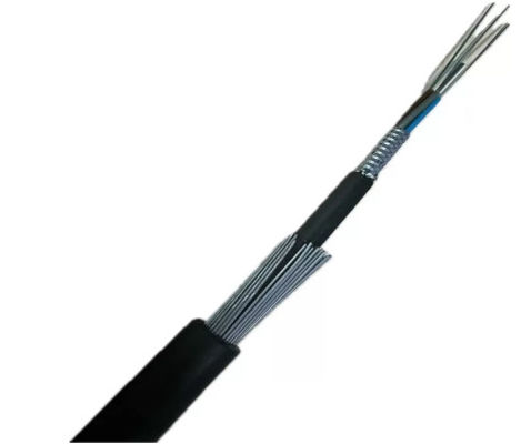 24 48 كابل الألياف البصرية تحت الماء المزود بالألياف البصرية GYTA33 GYFTY33 أنبوب فضفاض