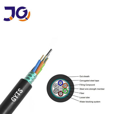 كابل ألياف ضوئية للخارج GYTS SM G652D 96 144 288 Core