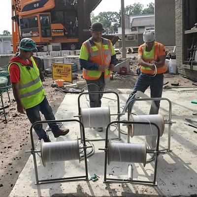 أداة وضع كابل الألياف الضوئية القابلة للطي، كابل التصحيح، كابل السقوط، رف، أداة توجيه الأسلاك، بكرة الكابلات، لتركيبات المراقبة