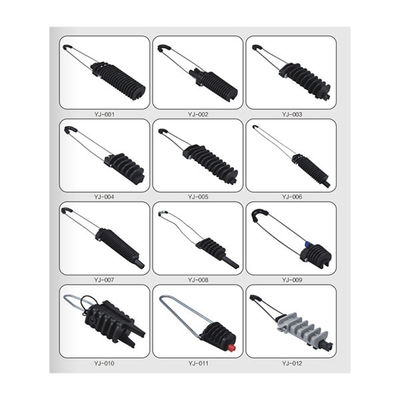 عقدة الرجل المعدة مسبقاً من الفولاذ سبائك الألومنيوم 70KN للكابلات 6-15mm