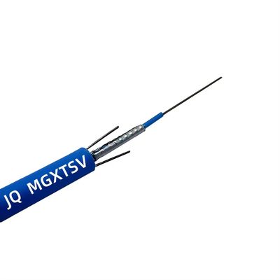 كابل الألياف الضوئية المدرع MGXTSV LSZH مضاد للحريق لشبكات التعدين والأنابيب والاتصالات