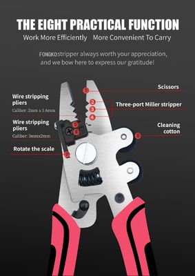 9-في-1 قطعة ألياف ضوئية قطعة ألياف ضوئية